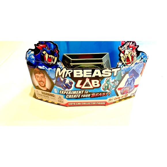 MR BEAST LAB CRYO LAB COLLECTOR FIGURE 30+ LIGHTS SOUNDS & REACTIONS -SEE PHOTOS - Picture 9 of 11
